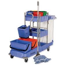 Manufacturers Exporters and Wholesale Suppliers of Housekeeping Cleaning Trolley New Delhi Delhi